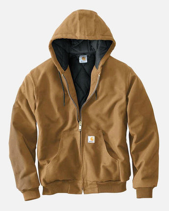 [CARHARTT] Duck Active Jacket (Quilted 裏地) _ BROWN (J140) - コクモト KOCUMOTO