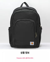 [CARHARTT] Essential 25L Laptop Backpack _ BLACK (B0000279) - コクモト KOCUMOTO