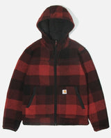 [CARHARTT] Fleece Reversible Jacket _ BLACK/RED (104992) - コクモト KOCUMOTO