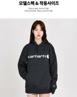 [CARHARTT] Force Del Monte Logo Hoodie _ BLACK (103873_013) - コクモト KOCUMOTO