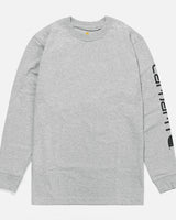 [CARHARTT] LOGO Long Sleeve T-shirt _ GRAY (K231-HGY) - コクモト KOCUMOTO