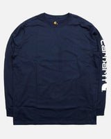 [CARHARTT] LOGO Long Sleeve T-shirt _ NAVY (K231-NVY) - コクモト KOCUMOTO