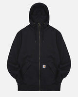 [CARHARTT] Rain Defender Midweight Thermal Full - Zip Hood Sweatshirt _ BLACK (104078-001) - コクモト KOCUMOTO