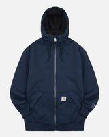 [CARHARTT] Rain Defender Midweight Thermal Full - Zip Hood Sweatshirt _ NEW NAVY (104078-472) - コクモト KOCUMOTO