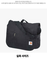 [CARHARTT] Ripstop messenger bag _ BLACK (B0000274,CB0274) 新学期 - コクモト KOCUMOTO