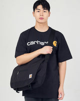 [CARHARTT] Ripstop messenger bag _ BLACK (B0000274,CB0274) 新学期 - コクモト KOCUMOTO