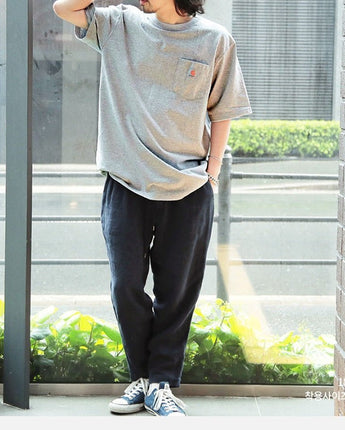 [CARHARTT] Workwear pocket short sleeve t-shirt _ HEATHER GRAY (K87_A07) - コクモト KOCUMOTO
