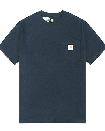 [CARHARTT] Workwear pocket short sleeve t-shirt _ NAVY (K87_A03) - コクモト KOCUMOTO