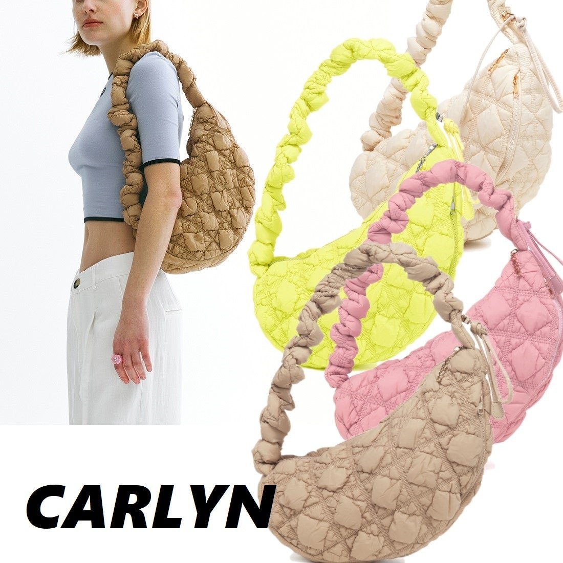 [CARLYN] Cozy 12色 韓国人気 韓国ファッション 女性バッグ ショルダーバッグ クロスバック 大学生 ファッションバッグ - コクモト KOCUMOTO
