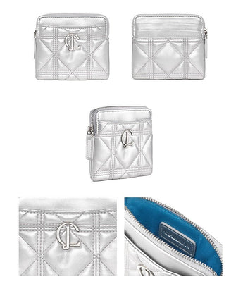[CARLYN] Cube wallet [4色] 女性財布 韓国ブランド 韓国人気 韓国ファッション 学生 大学生 贈り物 コイン財布 ジッパー財布 - コクモト KOCUMOTO
