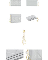 [CARLYN] Pave quilted card wallet [5色] 女性財布 韓国ブランド 韓国人気 韓国ファッション 学生 大学生 贈り物 - コクモト KOCUMOTO