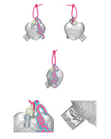 [CARLYN][23SS] Cotton heart bag charm 5colors 新商品 韓国人気 チャーム装飾 アクセサリー バッグキーリング 友情ギフト キーホルダー カップルアイテム 恋人 - コクモト KOCUMOTO