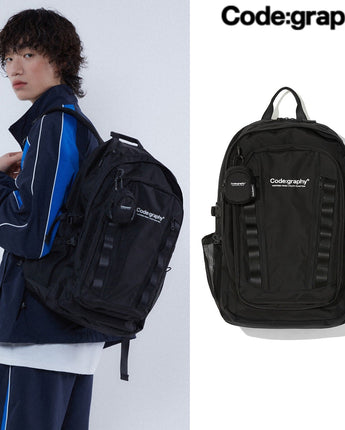 [CODE GRAPHY] CGP Utility Webbing Backpack 新商品 新学期 ストリートファッション - コクモト KOCUMOTO