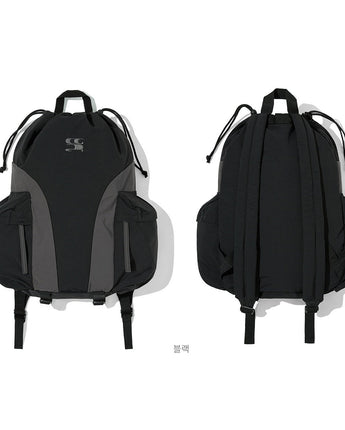 [CODE GRAPHY] WAVE logo Nylon Casual Backpack 3色 新商品 新学期 ストリートファッション - コクモト KOCUMOTO