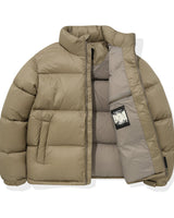 [COVERNAT] 23S/S RDS CIVIC DOWN JACKET SHORT PUFFER BEIGE - コクモト KOCUMOTO