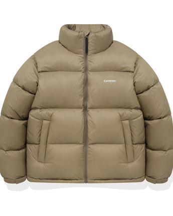 [COVERNAT] 23S/S RDS CIVIC DOWN JACKET SHORT PUFFER BEIGE - コクモト KOCUMOTO