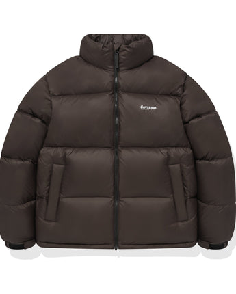 [COVERNAT] 23S/S RDS CIVIC DOWN JACKET SHORT PUFFER BROWN - コクモト KOCUMOTO