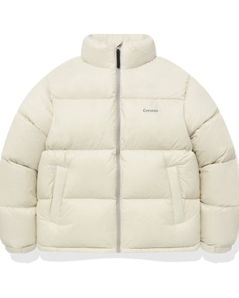 [COVERNAT] 23S/S RDS CIVIC DOWN JACKET SHORT PUFFER IVORY - コクモト KOCUMOTO