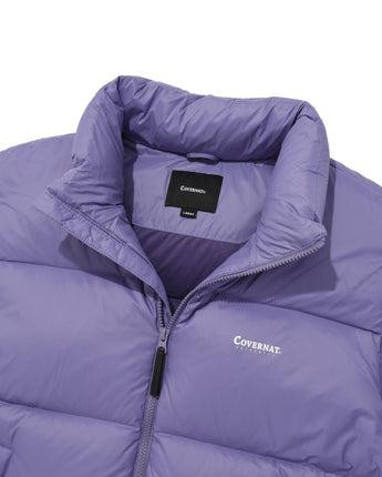 [COVERNAT] 23S/S RDS CIVIC DOWN JACKET SHORT PUFFER LAVENDER - コクモト KOCUMOTO