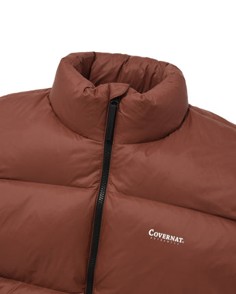 [COVERNAT] 23S/S RDS CIVIC DOWN JACKET SHORT PUFFER RED - コクモト KOCUMOTO