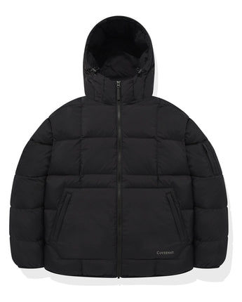 [COVERNAT] 23S/S RDS COVERLITE HOODED DOWN JACKET BLACK - コクモト KOCUMOTO