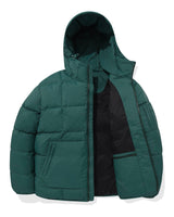 [COVERNAT] 23S/S RDS COVERLITE HOODED DOWN JACKET GREEN - コクモト KOCUMOTO