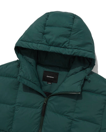 [COVERNAT] 23S/S RDS COVERLITE HOODED DOWN JACKET GREEN - コクモト KOCUMOTO