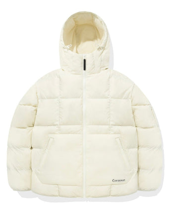 [COVERNAT] 23S/S RDS COVERLITE HOODED DOWN JACKET IVORY - コクモト KOCUMOTO