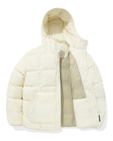 [COVERNAT] 23S/S RDS COVERLITE HOODED DOWN JACKET IVORY - コクモト KOCUMOTO