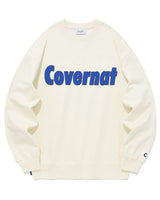 [COVERNAT] COMFORT LOGO SWEATSHIRT 3色 韓国ファッション カップルアイテム - コクモト KOCUMOTO