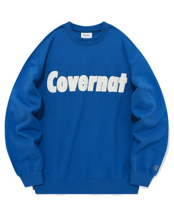 [COVERNAT] COMFORT LOGO SWEATSHIRT 3色 韓国ファッション カップルアイテム - コクモト KOCUMOTO