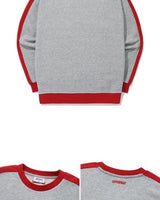 [COVERNAT] Retro lettering sweatshirt 2色 韓国ファッション カップルアイテム - コクモト KOCUMOTO