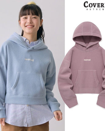 [COVERNAT] (W) FLEECED TERRY HOODIE 2色 韓国ファッション 女性服 - コクモト KOCUMOTO