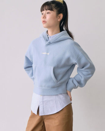 [COVERNAT] (W) FLEECED TERRY HOODIE 2色 韓国ファッション 女性服 - コクモト KOCUMOTO