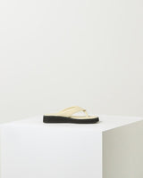 [DAPHNE] Square Toe Platform Slide/flip flops 4色 デイリー 女性の靴 - コクモト KOCUMOTO