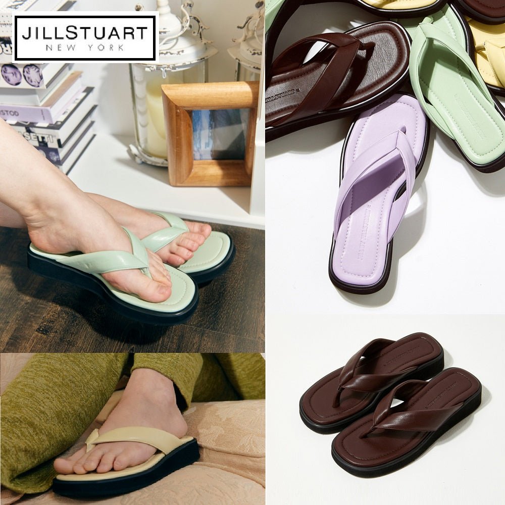 [DAPHNE] Square Toe Platform Slide/flip flops 4色 デイリー 女性の靴 - コクモト KOCUMOTO