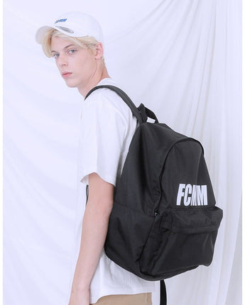 [FCMM] Big Logo Light Backpack - Black - コクモト KOCUMOTO