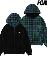 [FCMM] Classic Check Reversible Fleece Jumper 男女共用 - コクモト KOCUMOTO