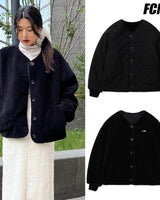 [FCMM] REVERSIBLE DUMBLE FLEECE QUILTING JUMPER 新商品 カップルアイテム - コクモト KOCUMOTO