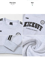 [FCMM x TREASURE] Football Retro Kick Off Sweatshirt 2色 男女共用 - コクモト KOCUMOTO