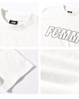 [FCMM]人気韓国ファッションリニアロゴTシャツ - コクモト KOCUMOTO