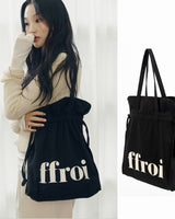 [FFROI] [新学期ファッションアイテム] eco bag_black - コクモト KOCUMOTO