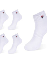 [FILA] Basic Double Cushion socks 3色 [5PACK] ショート 靴下 韓国人気 男女共用 ファッションソックス セット商品 贈り物 学生ソックス ソックスセット ギフトセット - コクモト KOCUMOTO