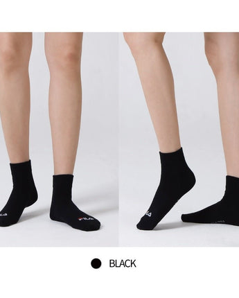 [FILA] Daily Single Socks 3色 [5PACK] ショート 靴下 韓国人気 男女共用 ファッションソックス セット商品 贈り物 学生ソックス ソックスセット ギフトセット - コクモト KOCUMOTO