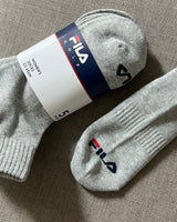 [FILA] Daily Single Socks 3色 [5PACK] ショート 靴下 韓国人気 男女共用 ファッションソックス セット商品 贈り物 学生ソックス ソックスセット ギフトセット - コクモト KOCUMOTO