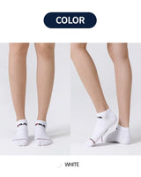 [FILA] Front line sneakers socks 3色 [5PACK] ショート 靴下 韓国人気 男女共用 ファッションソックス セット商品 贈り物 学生ソックス ソックスセット ギフトセット - コクモト KOCUMOTO
