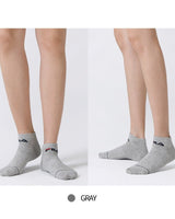 [FILA] Front line sneakers socks 3色 [5PACK] ショート 靴下 韓国人気 男女共用 ファッションソックス セット商品 贈り物 学生ソックス ソックスセット ギフトセット - コクモト KOCUMOTO