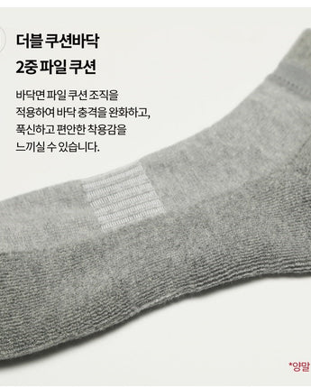 [FILA] Signature ankle socks 3色 [5PACK] 韓国人気 男女共用 ファッションソックス セット商品 贈り物 学生ソックス ソックスセット ギフトセット - コクモト KOCUMOTO