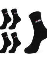 [FILA] Signature Double Cushion Mid Socks 3色 [5PACK] 韓国人気 男女共用 ファッションソックス セット商品 贈り物 学生ソックス ソックスセット ギフトセット - コクモト KOCUMOTO