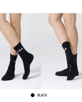 [FILA] Signature Double Cushion Mid Socks 3色 [5PACK] 韓国人気 男女共用 ファッションソックス セット商品 贈り物 学生ソックス ソックスセット ギフトセット - コクモト KOCUMOTO